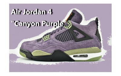 The Air Jordan 4 WMNS “Canyon Purple” Release Date for August 11