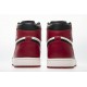 Air Jordan 1 OG High Retro NRG Bred Black Toe White/Wine Red 555088-610 Men