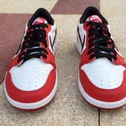 Air Jordan 1 Low OG "Chicago" Varsity Red/Black-White For Men