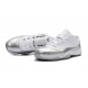 Air Jordan 11 Low Weiß/Metallisches Silber für Herren und Damen
