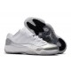 Air Jordan 11 Low Wit/Metalen Zilver voor heren en dames