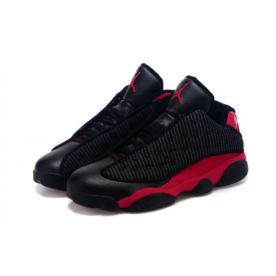 Air Jordan 13 Low Black Red For Men
