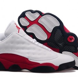 Air Jordan 13 Low 'Chicago' White Black Red For Men