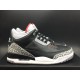 Air Jordan 3 OG Black Cement Black/Fire Red-Cement Grey-White 854262-001 For Men