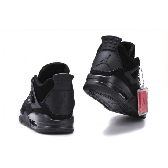 Air Jordan 4 Retro Black Cat Black/Black-Light Graphite For Men