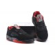 Air Jordan 5 Low Alternate 90 Black/Gym Red-Metallic Hematite For Men