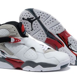 Air Jordans 8 Retro "Bugs Bunny" White/Hyper Blue-True Red-Flint Grey For Men and Women