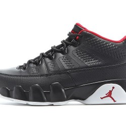 Air Jordan 9 Low 'Chicago' Zwart/Wit-Sportschool Rood Voor Heren