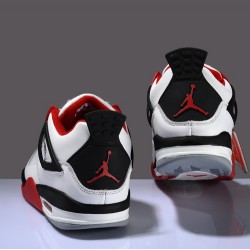 Air Jordan IV (4) 'Fire Red' White/Varsity Red-Black For Men and Women