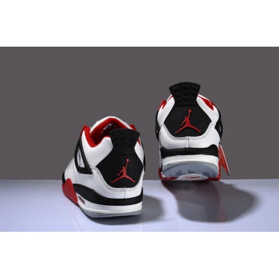 Air Jordan IV (4) Fire Red White/Varsity Red-Black For Men and Women