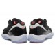 Air Jordan XI (11) Low Infrared23 Black/Infrared 23-Pure Platinum For Men and Women