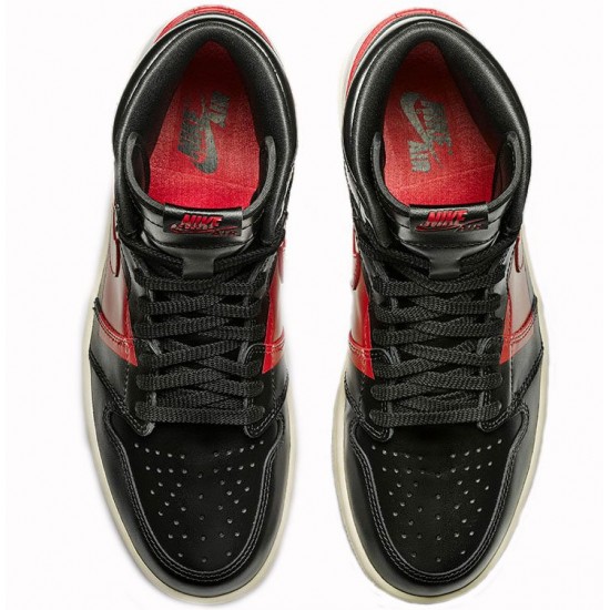 Air Jordan 1 High OG Couture Defiant Black/Gym Red-Muslin BQ6682-006 For Men&Women