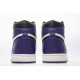 Air Jordan 1 Retro OG High Cour Violet Blanc Noir 555088-501 Homme